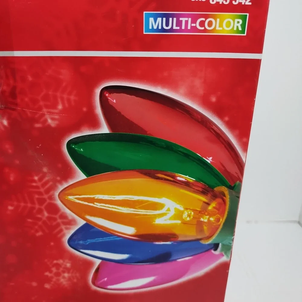 Home‎ Accents Holiday T25 C9 Multicolor 24 Ft Lighted Length Indoor Outdoor